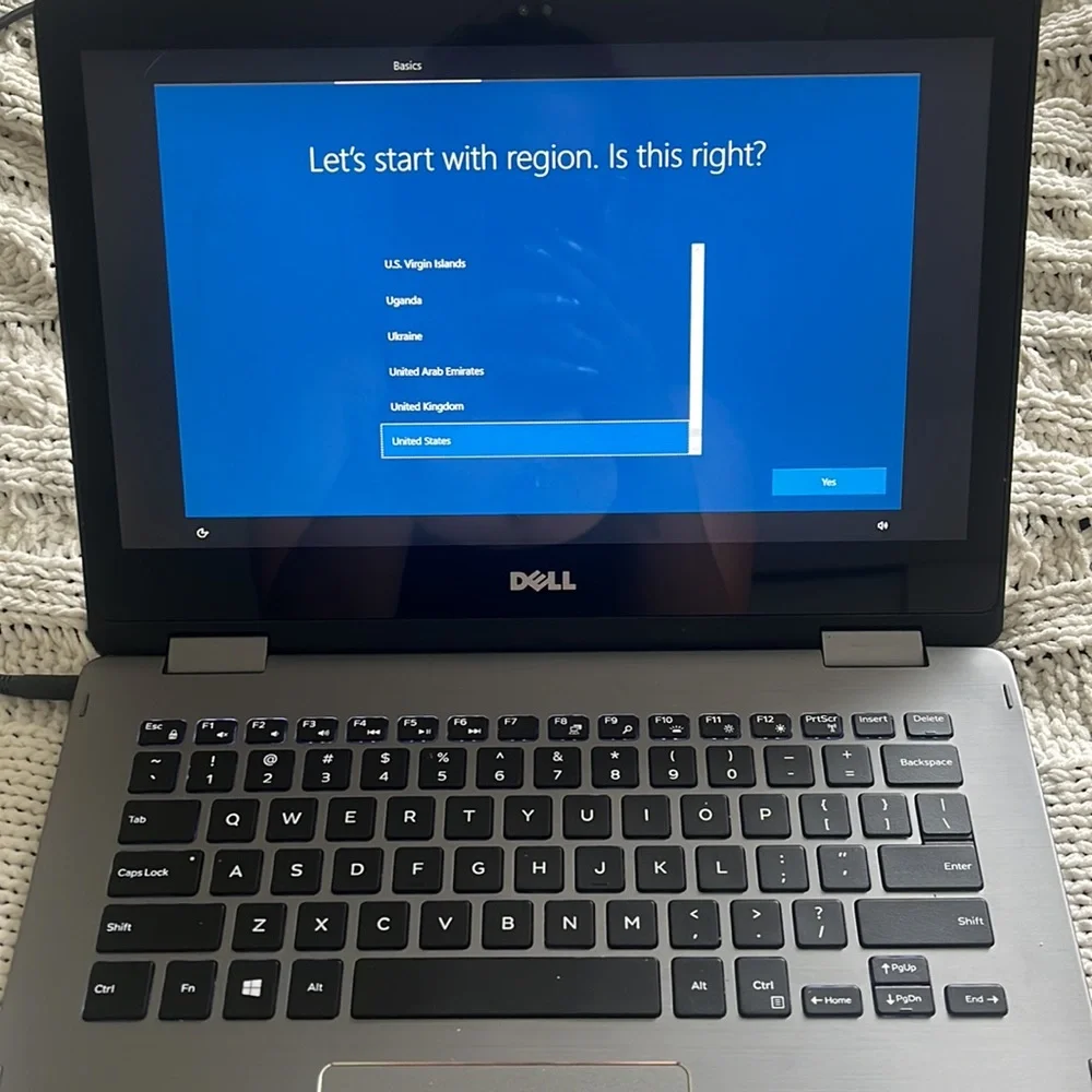 Dell Inspiron laptop 15”